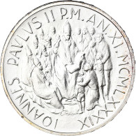 Monnaie, Cité Du Vatican, John Paul II, 1000 Lire, 1989, FDC, FDC, Argent - Vatican