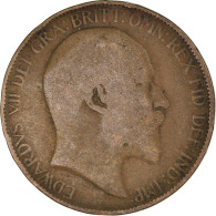 Monnaie, Grande-Bretagne, 1/2 Penny, 1906 - C. 1/2 Penny