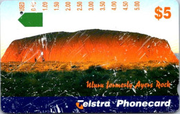 9-3-2024 (Phonecard) Uluru - $ 5.00 - Phonecard - Carte De Téléphone (1 Card) NOT PERFECT - Australien