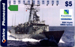 9-3-2024 (Phonecard) HMAS Sydney - $ 5.00 - Phonecard - Carte De Téléphone (1 Card) - Australia
