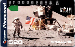 9-3-2024 (Phonecard) Apollo 15 - $ 20.00 - Phonecard - Carte De Téléphone (1 Card) - Australien