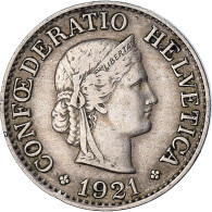 Monnaie, Suisse, 10 Rappen, 1921 - Autres & Non Classés