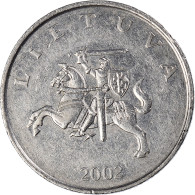 Monnaie, Lituanie, Litas, 2002 - Litouwen