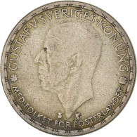 Monnaie, Suède, Gustaf V, Krona, 1949, TB+, Argent, KM:814 - Suède