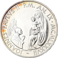 Monnaie, Cité Du Vatican, John Paul II, 1000 Lire, 1987, FDC, FDC, Argent - Vatican