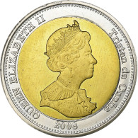 Monnaie, Tristan Da Cunha, Elizabeth II, 25 Pence, 2008, Franklin Mint, SPL - Autres & Non Classés