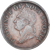 Jeton, Nouvelle-Écosse, 1 Penny Token, 1832, Royal Canadian Mint, Ottawa, TB+ - Canada