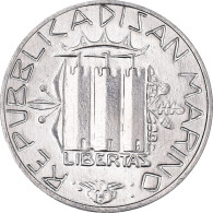 Monnaie, Saint Marin , 5 Lire, 1985, Rome, FDC, Aluminium, KM:175 - Saint-Marin