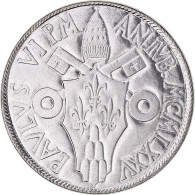 Monnaie, Cité Du Vatican, Paul VI, 50 Lire, 1975, FDC, Acier Inoxydable, KM:129 - Vatican