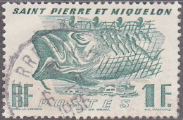 SAINT PIERRE AND MIQUELON    SCOTT NO 330  USED  YEAR 1947 - Used Stamps