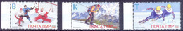 2022. Transnistria, Winter Olympic Games Beijing'2022, 3v Perforated, Mint/** - Moldova
