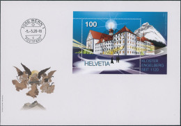 Suisse - 2020 - Engelberg - Block - Ersttagsbrief FDC ET - Ersttag Voll Stempel - Storia Postale