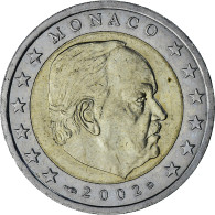 Monaco, Rainier III, 2 Euro, 2002, Paris, TTB, Bimétallique, Gadoury:MC179 - Mónaco