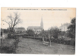 SAINT PHILBERT DE GRAND LIEU - 44 - Vue Vers L'Eglise, Prise Du Chemin De Fer - TOUL 3 - - Saint-Philbert-de-Grand-Lieu