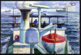 Aland 2014 NORDEN MiNr. 389 Block 13  MNH (**)  (lot 2271) - Ålandinseln