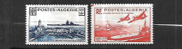 ALGERIE 1949   Marine   Cat Yt 273, 274   Série Complète N** MNH - Nuovi