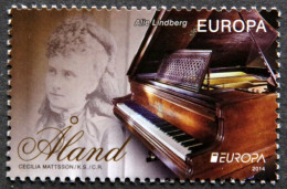 Aland 2014 Europe: Folk Music Instruments   MiNr. 391  MNH (**)  (lot F 553) - Ålandinseln