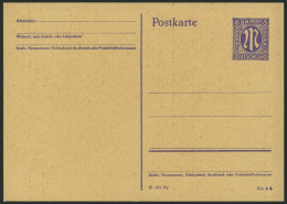 AMERIK. U. BRITISCHE ZONE P 903/04 BRIEF, 1945, 6 Pf. AM-Post Mit Offener 4 Und Anstrich Der 6 Endet Nach Oben, Ungebrau - Storia Postale