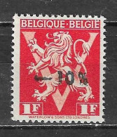 724u**  Lion Héraldique Surchargé -10% - Bonne Valeur - WEPION - MNH** - LOOK!!!! - 1946 -10%