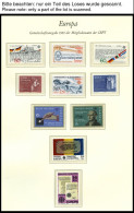 EUROPA UNION **, 1982, Historische Ereignisse, Kompletter Jahrgang, Pracht, Mi. 112.20 - Collezioni