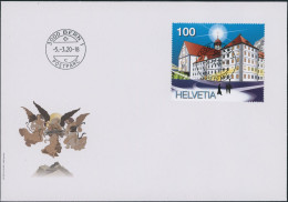 Suisse - 2020 - Engelberg - Blockausschnitte - Ersttagsbrief FDC ET - Briefe U. Dokumente