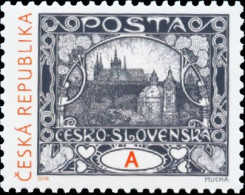 ** 963 Czech Republic A. Mucha 2018 - Unused Stamps
