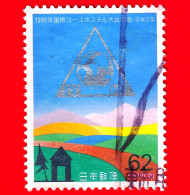 GIAPPONE - NIPPON - Usato - 1990 - 38° Congresso Della Federazione Internazionale Degli Ostelli Per La Gioventù - 62 - Used Stamps