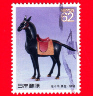 GIAPPONE - NIPPON - Usato - 1990 - Il Cavallo Nella Cultura (3° Serie) - Kettei Di Shodo Sasaki - 62 - Gebruikt