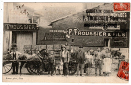 La Grand Combe ,assez Rare , Carreaux , Ciment Troussier Père - La Grand-Combe