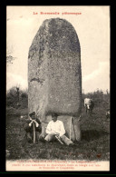 50 - ST-PIERRE-EGLISE - MENHIR DE LA LONGUE-PIERRE - Saint Pierre Eglise