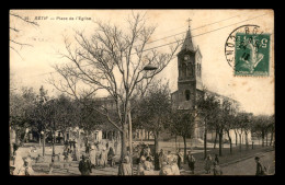 ALGERIE - SETIF - PLACE DE L'EGLISE - Sétif