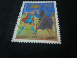 CYPRUS-1960-80   30  M         DAMGALI - Used Stamps