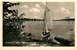 73332527 Brandenburg Havel Partie Am Plauersee Segelboot Brandenburg Havel - Brandenburg