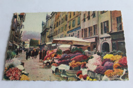 Nice Le Marche Aux Fleurs Couleur - Marchés, Fêtes