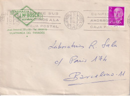 CARTA COMERCIAL 1970   VILAFRANCA DEL PENEDES - Covers & Documents