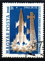 1961 - Ungheria 1429 Primo Volo Umano    ------ - Used Stamps