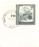 Bahnpost (R.P.O./T.P.O) Innsbruck-Kufstein [Ausschnitt] (BP4181) - Briefe U. Dokumente