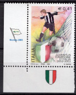 Y1597 - ITALIA Ss N°2700 - ITALIE Yv N°2658 ** FOOTBALL - 2001-10: Ungebraucht