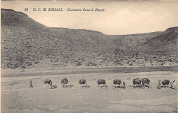 SOMALIA - Cameltrain In The Desert - Publ. Roman Catholic Mission 20 - Somalië