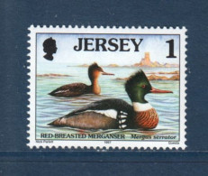 Jersey, **, Yv 759, Mi 765 L, SG 774, Harle Huppé, - Canards