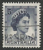 AUSTRALIE N° 253 Type B OBLITERE - Usados