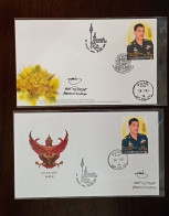 Thailand Stamp FDC+Cover 2018 H.M. King Rama 10 Maha Vajiralongkorn Bodindradebayavarangkun's 66th Birthday - Thailand