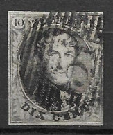 OBP6 Met 4 Randen En Met Balkstempel P31 Deynze (zie Scans) - 1851-1857 Medallones (6/8)