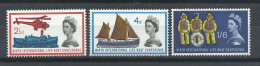 GRAN BRETAÑA   YVERT  375/77   MNH  ** - Unused Stamps