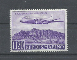 SAN MARINO  YVERT  AEREO   117   MNH  ** - Airmail
