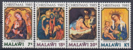 MALAWI 457-460,unused - Weihnachten