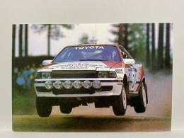 TOYOTA CELICA GT-4 , Motorsport, Rally Racing, Sport Postcard - Rallyes