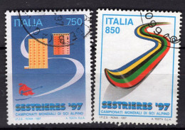 Y4770 - ITALIA Ss N°2259/60 - ITALIE Yv N°2212/13 - 1991-00: Used