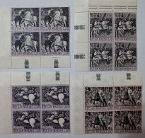 1968 San Marino, 2 Serie Complete In Quartina D'angolo NUOVI MNH** - Nuovi