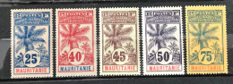 Lot De 5 Timbres Neufs* Mauritanie 1906 Y & T 7,10,11,12 Et 13 - Nuevos